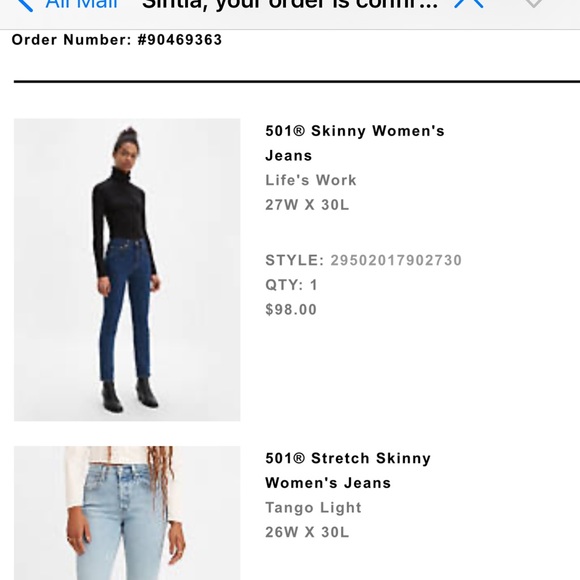 levis 501 - Picture 5 of 8